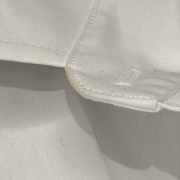 NWT Alexander Wang Ruched Bandeau Open Front Shirt in Bright White size 0 - Picture 8 of 9